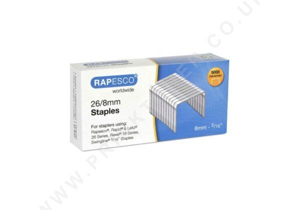 Rapesco Staples 26/8mm Rapesco Staples 26/8mm